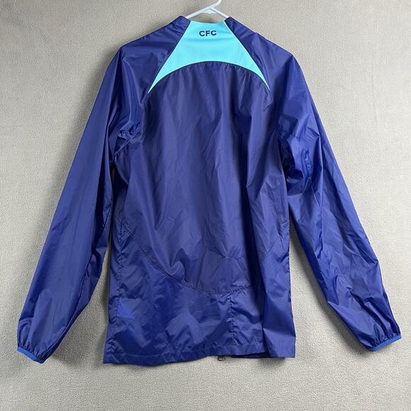 Nike Jacket Mens Medium Blue Chelsea FC Full Zip Training Athletic Soccer - Picture 2 of 5